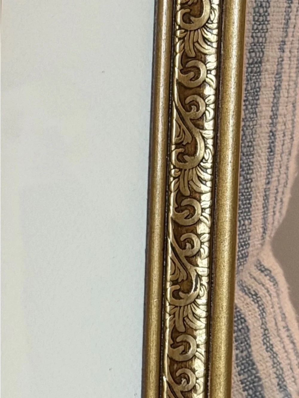 Peggy Abrams Vintage Art Set - 2 Gold Ornate Frames Cottagecore French Country